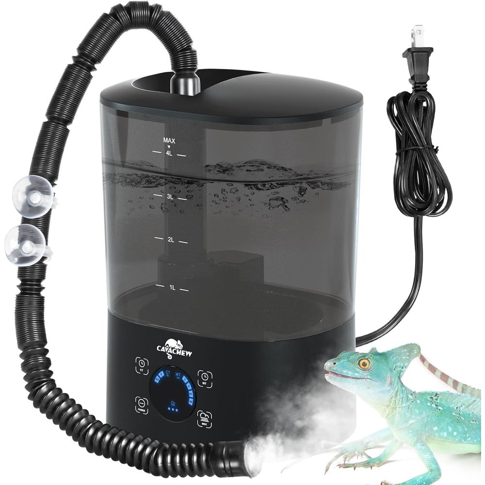 Misting Nozzle Reptile - Large 4L Reptile Enclosure with Automatic