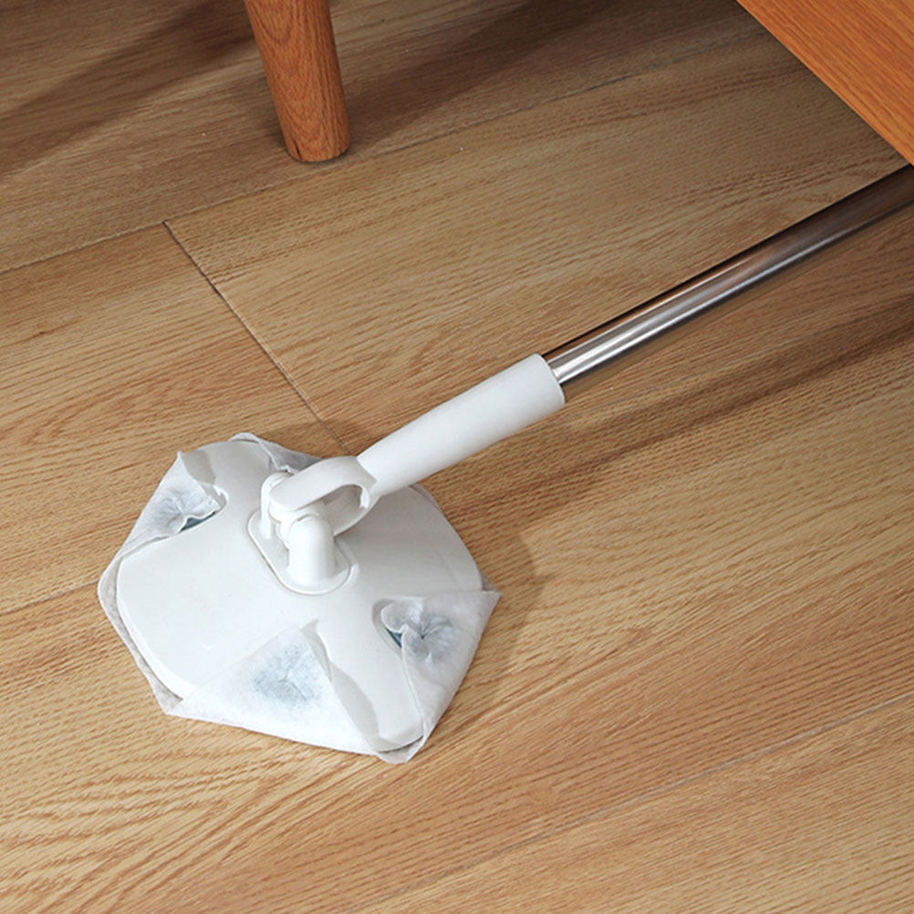 Ceramic Tile Floor - 1Set Rotating Dust Mop Easy-Clean Cloth