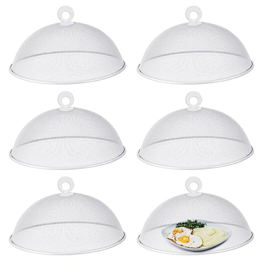 Gerrii 6 Pcs Metal Mesh Food C - Screen Top Mesh のレビューと価格