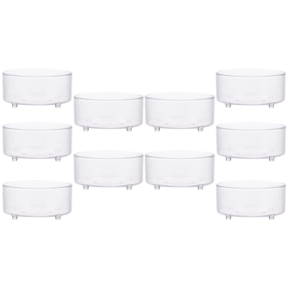 10Pcs Acrylic Reptile Food Wat - Water Dish Reptile のレビューと価格