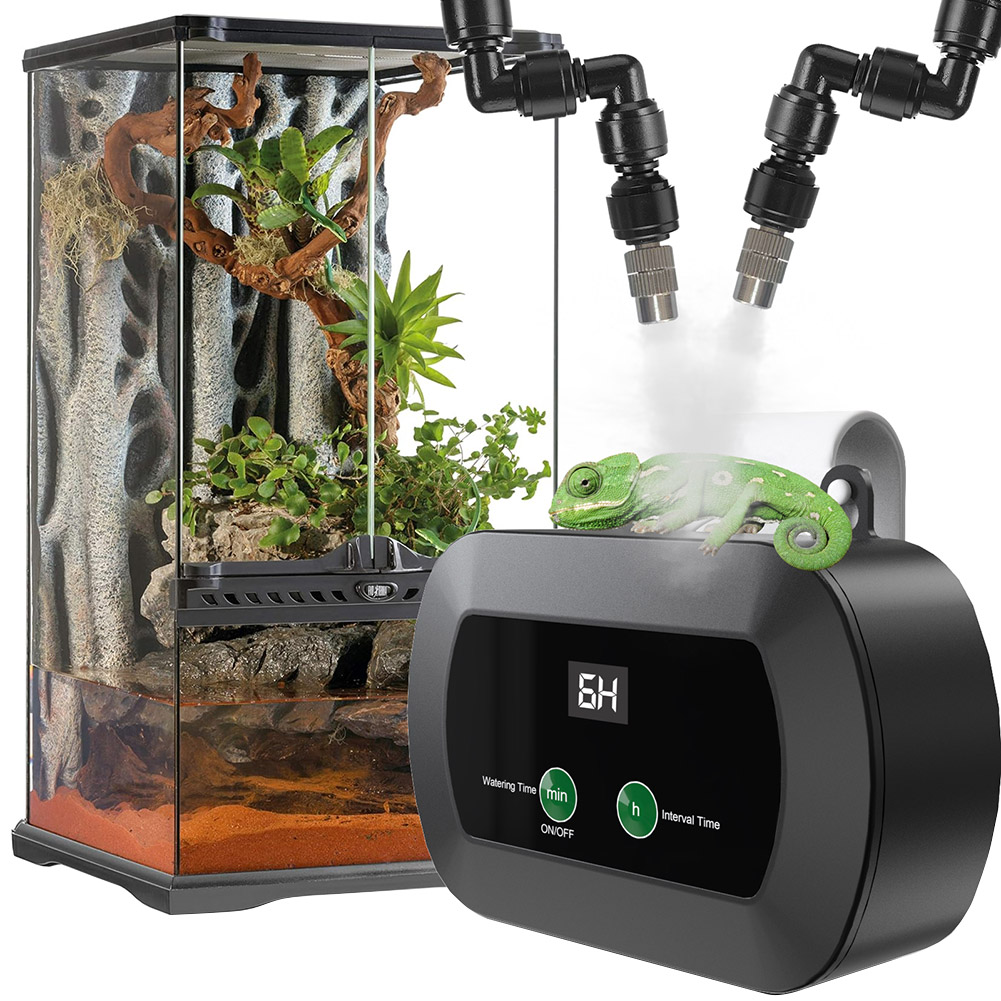 Automatic Reptile Mist Sprinkl - Terrarium Fogger Ultrasonic のレビューと価格