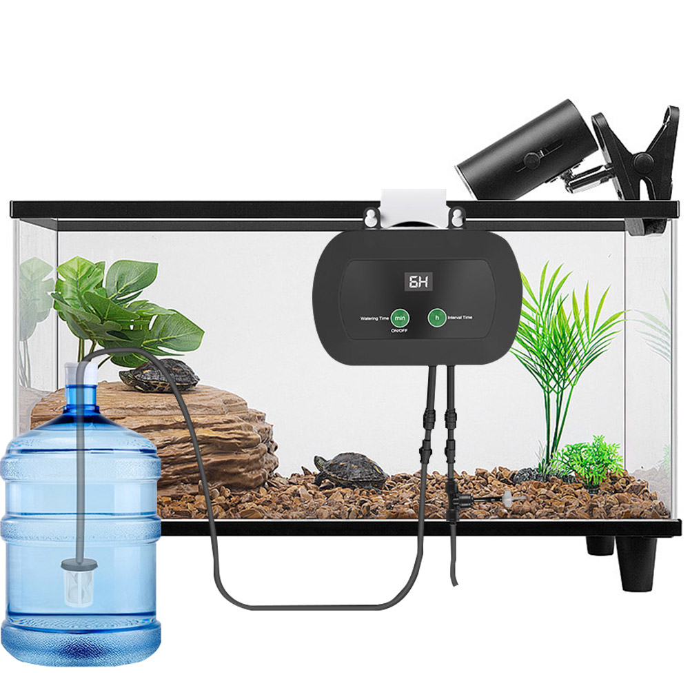 Automatic Reptile Mist Sprinkl - Terrarium Fogger Ultrasonic のレビューと価格