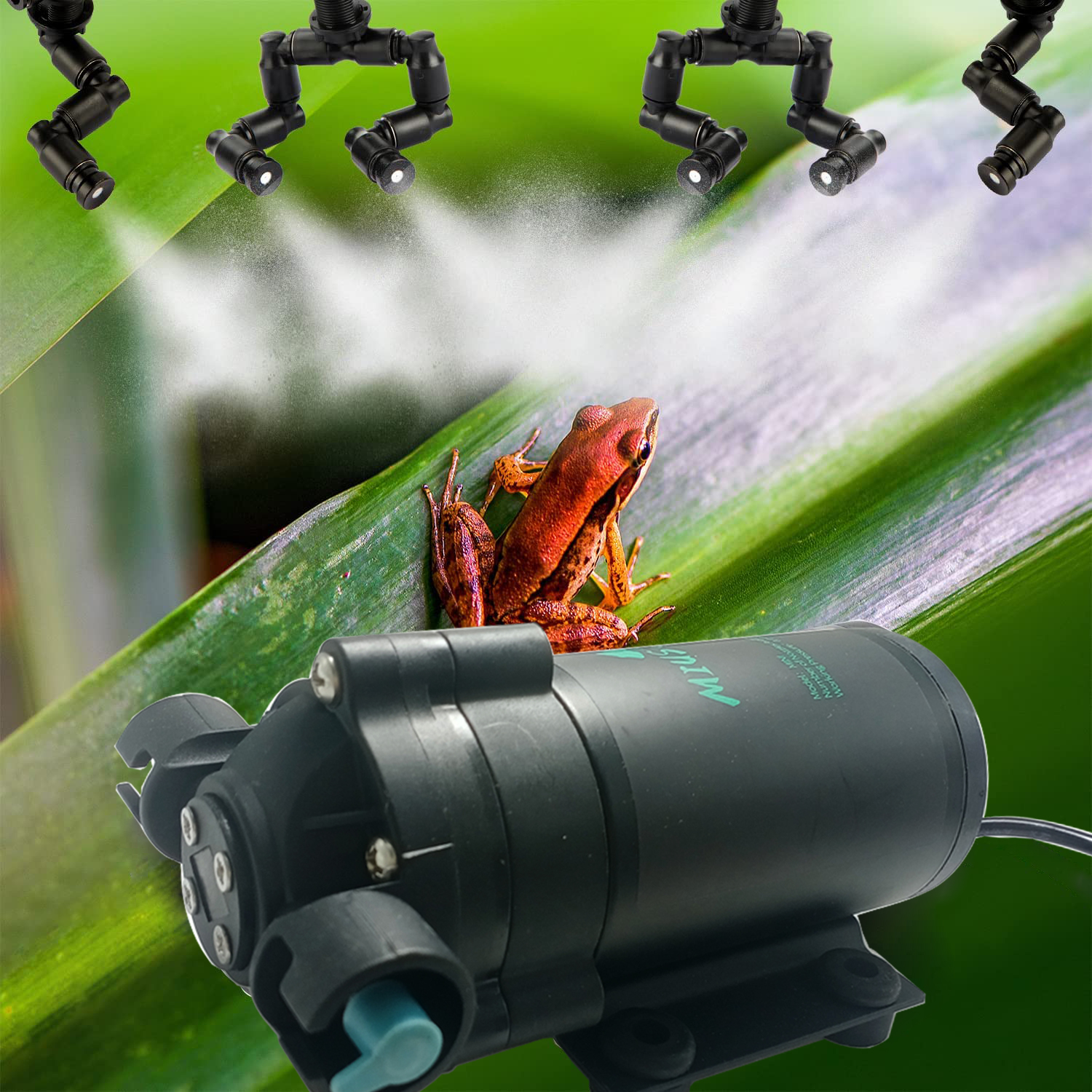 Reptile Fogger Mist System 360 - Terrarium Fogger Ultrasonic のレビューと価格