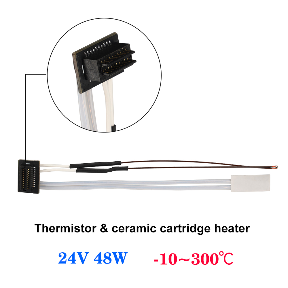 For Bambu Lab P1P Heating Tube - Ceramic Heat Emitter のレビューと価格