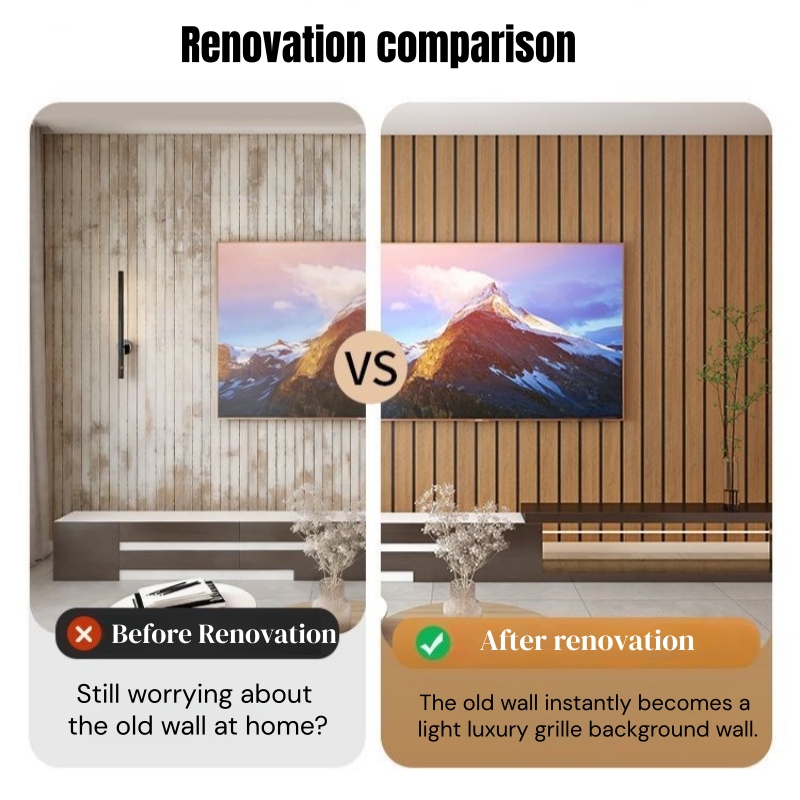 Self Adhesive Faux Grille Wall - Pvc Panel Background のレビューと価格