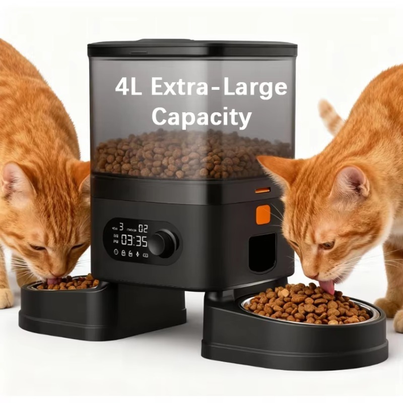Automatic Pet Feeder Smart Cat - Timer Dual Outlet のレビューと価格