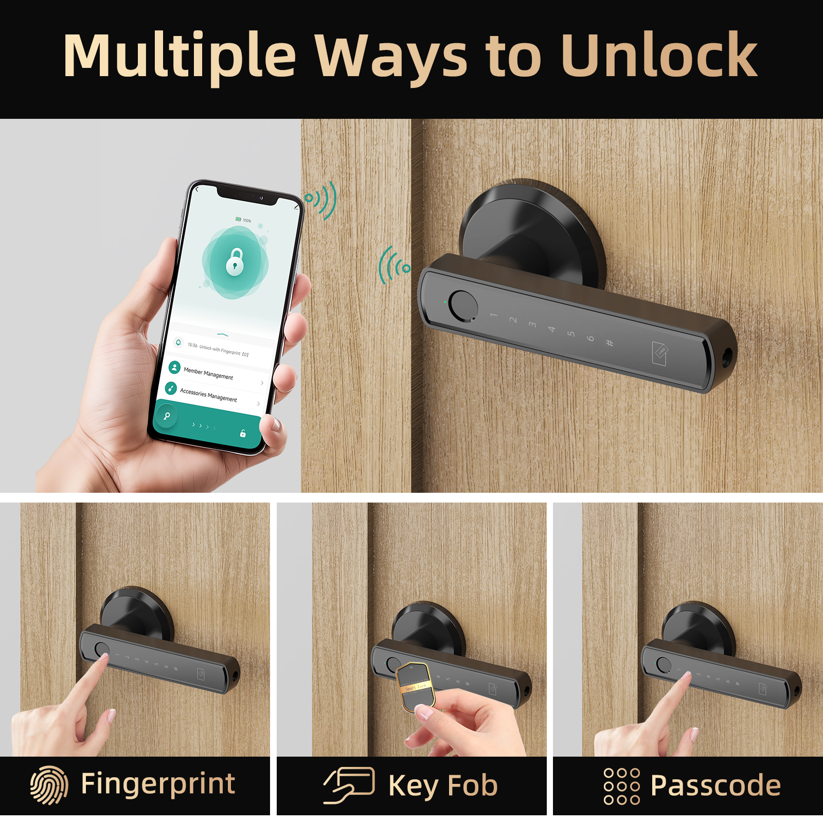Viladepot Handle Shaped Smart  - Glass Door Hinge のレビューと価格