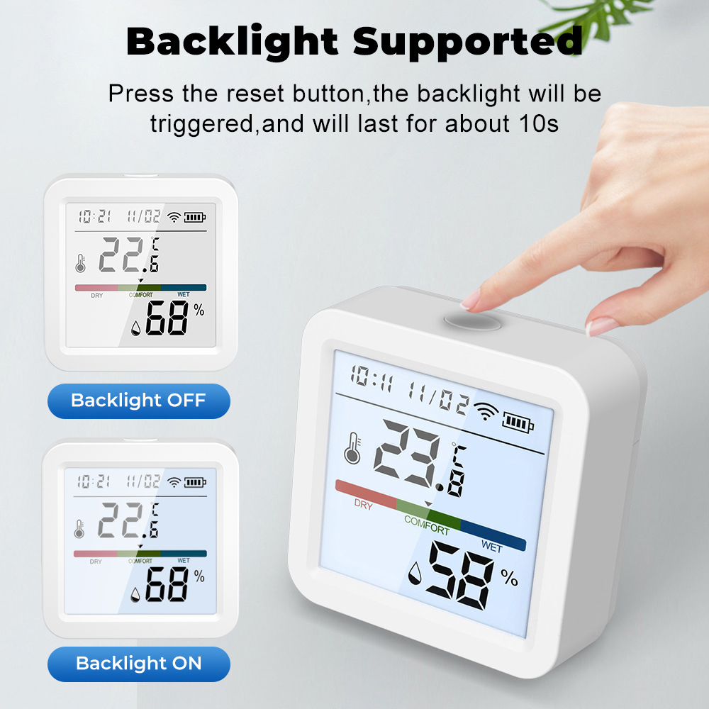 ONENUO Tuya WIFI Temperature H - Digital Hygrometer Probe のレビューと価格