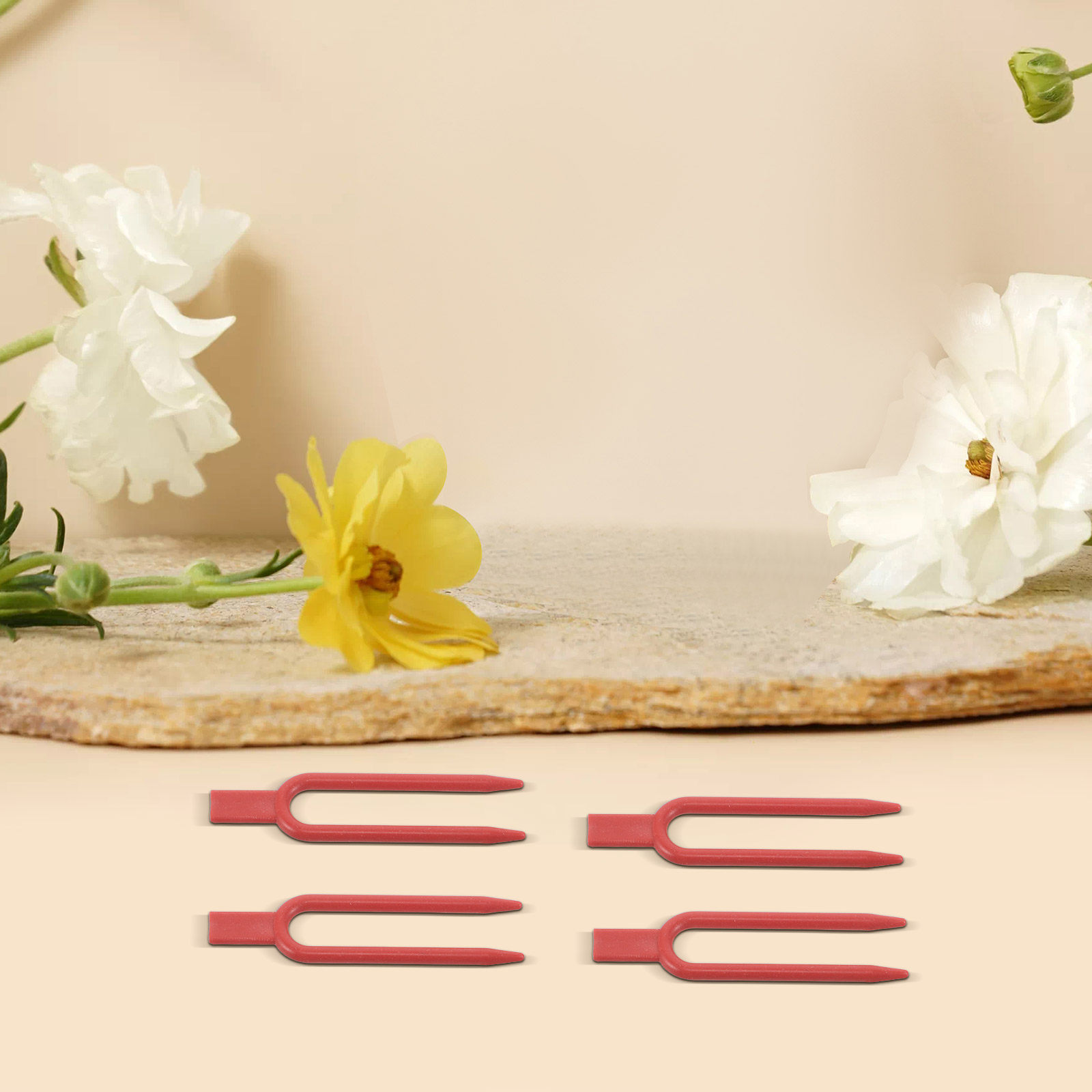 100Pcs Reusable Plastic Plant  - Vine Climbing Plastic のレビューと価格