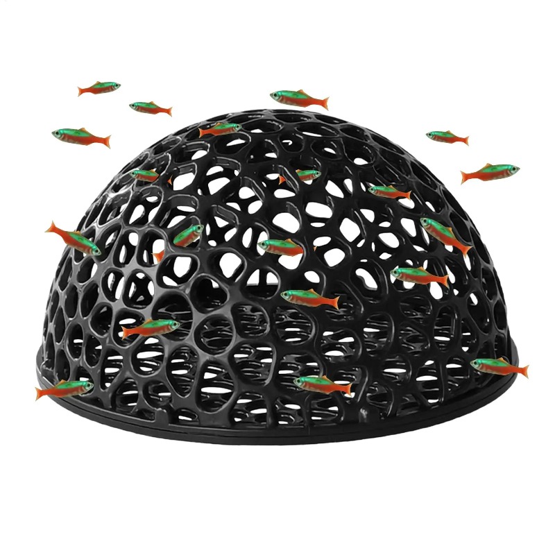 Mini Porous Ceramic Shrimp Cav - Hide Cave Ceramic のレビューと価格