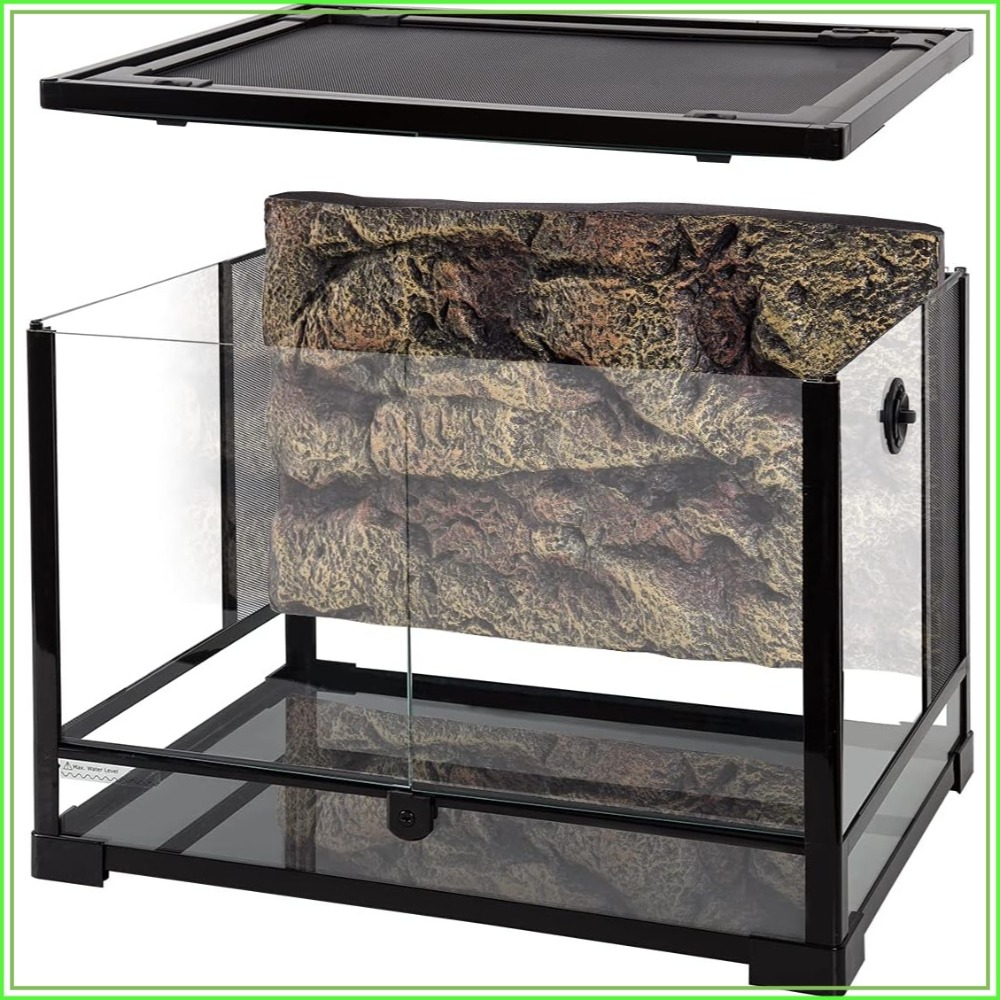 34 Gallon Reptile Glass Terrar - Glass Door Hinge のレビューと価格