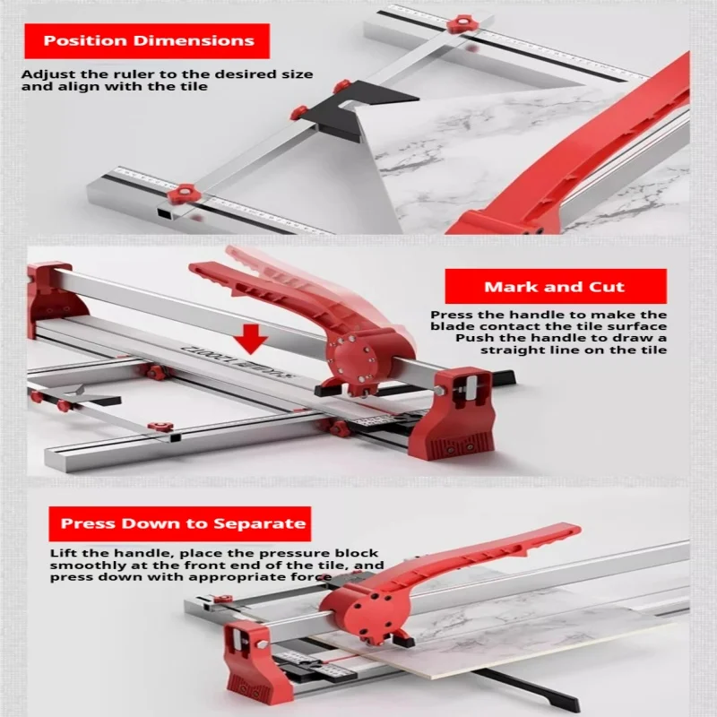 Heavy Duty Manual Tile Cutter  - Ceramic Tile Floor のレビューと価格