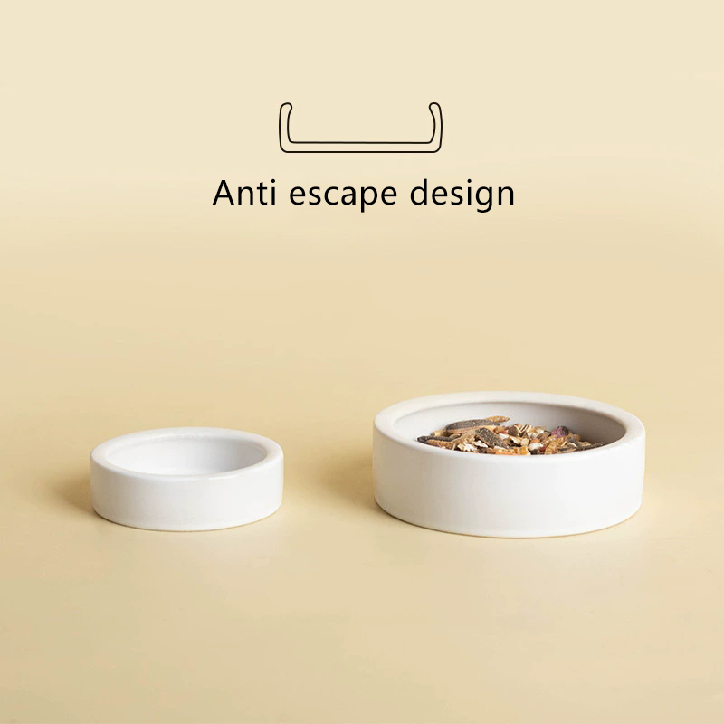 Reptile Food Ceramic Bowl Anti - Water Dish Reptile のレビューと価格