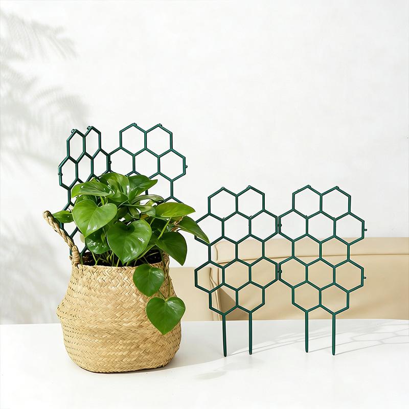 1/5Pcs Honeycomb Design Plant  - Vine Climbing Plastic のレビューと価格