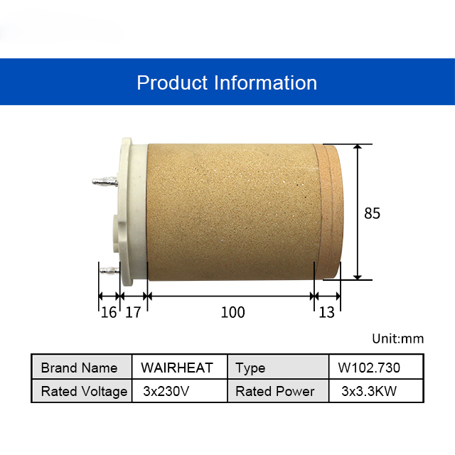 102.730 3*230V 3*3.3KW Electri - Ceramic Heat Emitter のレビューと価格