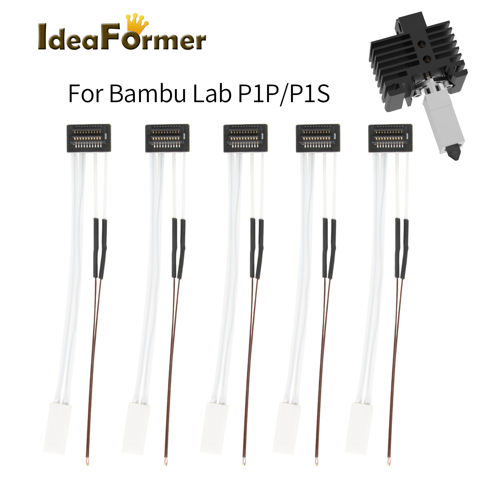 Thermistor For Bambu Lab P1P H - Ceramic Heat Emitter のレビューと価格