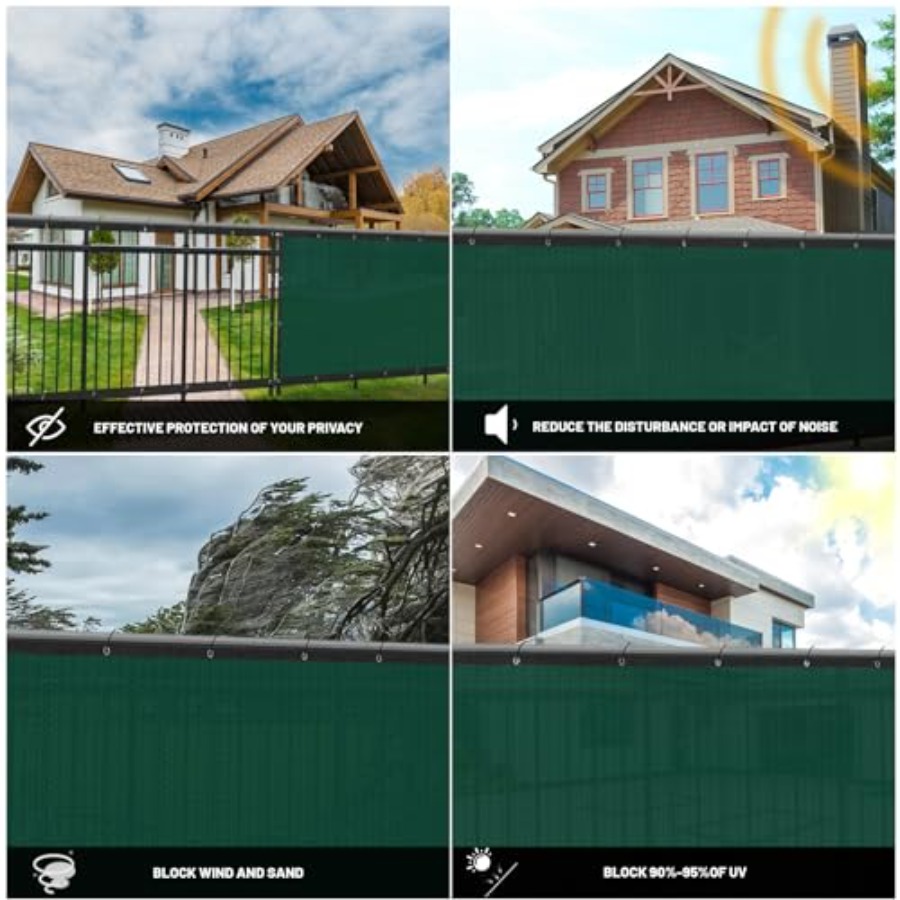 Privacy Screen Fence 4/5/6/8 F - Screen Top Mesh のレビューと価格