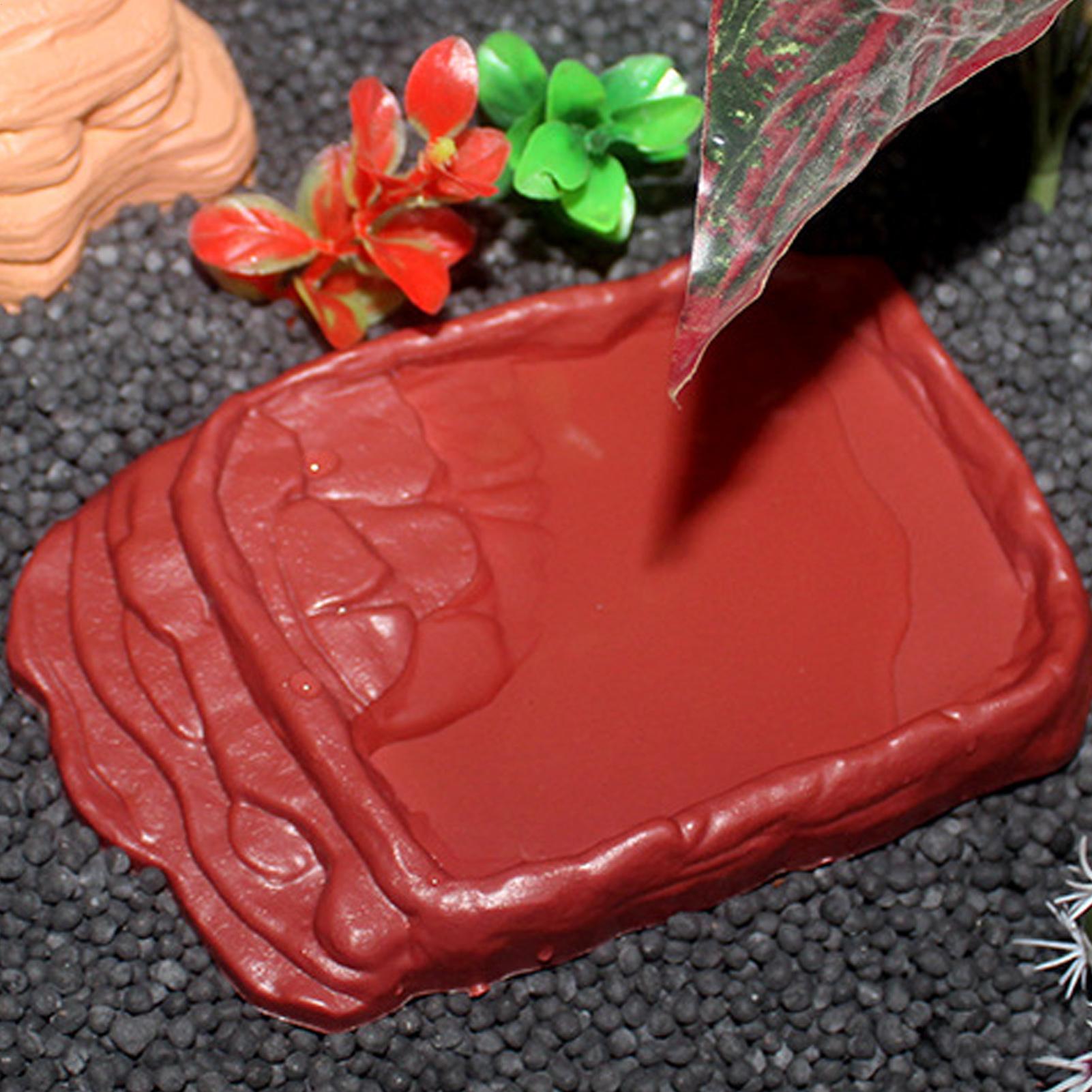 Anti-Slip Ladders Reptile Bowl - Water Dish Reptile のレビューと価格