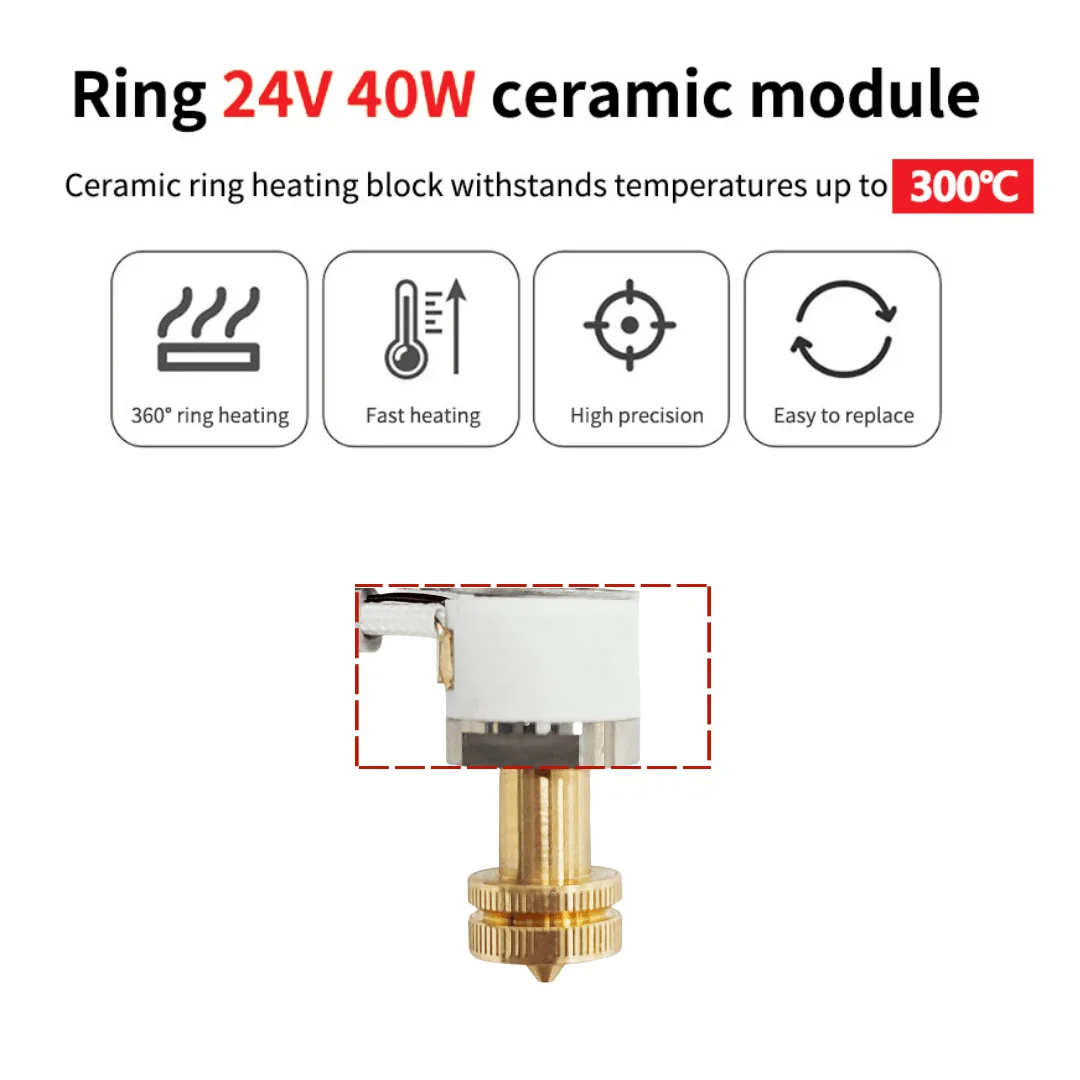 For E3D Revo Hotend Kit V6 Rad - Ceramic Heat Emitter のレビューと価格